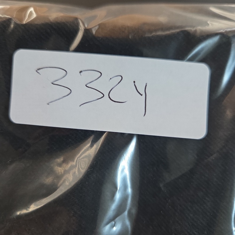 VTG Bugle Boy 750 Jeans Mens 30x30 Black Denim Wide Leg Tapered Y2k - Picture 9 of 9